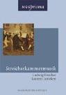 Cover of: Streicherkammermusik by Ludwig Finscher