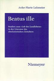Beatus ille by Anke-Marie Lohmeier