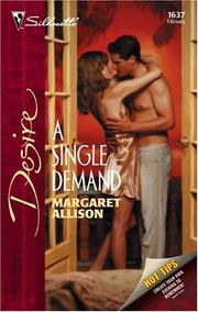 Cover of: A Single demand | Allison, Margaret B.A.