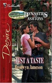 Cover of: Just A Taste (Silhouette Desire)
