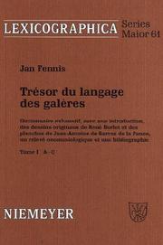 Trésor du langage des galères by Jan Fennis