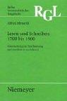 Cover of: Lesen und Schreiben 1700 bis 1900 by Alfred Messerli