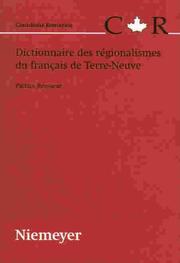 Cover of: Dictionnaire des régionalismes du français de Terre-Neuve
