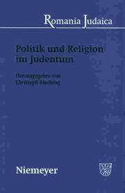 Cover of: Politik und Religion im Judentum