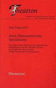 Anti-illusionistische Spielräume by Inge Zeppenfeld