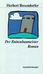 Cover of: Der Ruinenbaumeister.