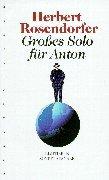 Cover of: Großes Solo für Anton