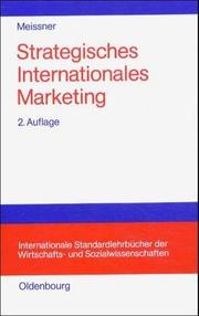 Cover of: Strategisches Internationales Marketing.