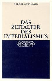 Cover of: Das Zeitalter des Imperialismus