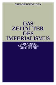 Cover of: Das Zeitalter des Imperialismus.