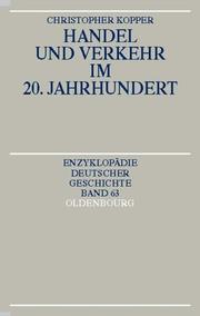 Cover of: Handel und Verkehr im 20. Jahrhundert