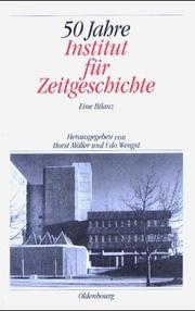 Cover of: 50 Jahre Institut für Zeitgeschichte: eine Bilanz