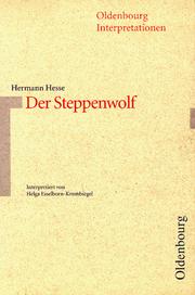 Cover of: Hermann Hesse, Der Steppenwolf: Interpretation
