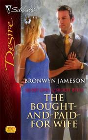 Cover of: The Bought-And-Paid-For Wife by Bronwyn Jameson
