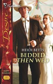 Cover of: Bedded Then Wed