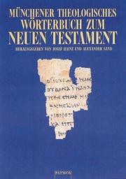 Cover of: Münchener theologisches Wörterbuch zum Neuen Testament