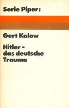 Cover of: Hitler, das deutsche Trauma