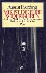 Cover of: Mir ist die Ehre Widerfahren: An-Reden, Mit-Reden, Aus-Reden, Zu-Reden