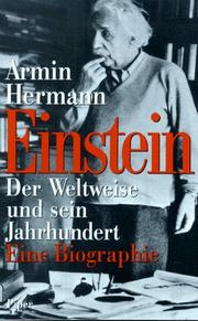 Cover of: Einstein by Armin Hermann