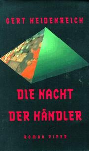 Cover of: Die Nacht der Händler by Gert Heidenreich