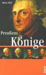 Cover of: Preussens Könige