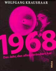 Cover of: 1968 by Wolfgang Kraushaar