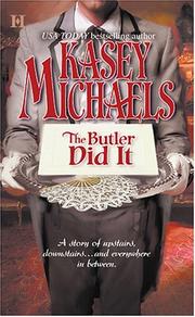 Cover of: The butler did it