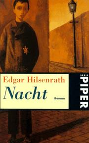 Night by Edgar Hilsenrath