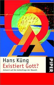 Cover of: Existiert Gott? Antwort auf die Gottesfrage der Neuzeit.