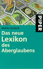 Cover of: Das neue Lexikon des Aberglaubens.