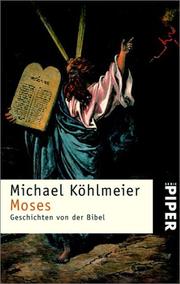 Cover of: Moses: Geschichten von der Bibel