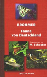 Cover of: Fauna von Deutschland. Ein Bestimmungsbuch unserer heimischen Tierwelt.