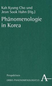 Cover of: Phänomenologie in Korea by Kah Kyung Cho