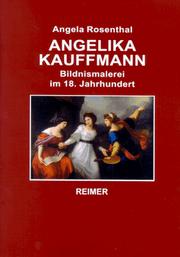 Cover of: Angelika Kauffmann: Bildnismalerei im 18. Jahrhundert