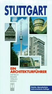 Cover of: Architekturführer Stuttgart.