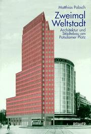Cover of: Zweimal Weltstadt by Matthias Pabsch