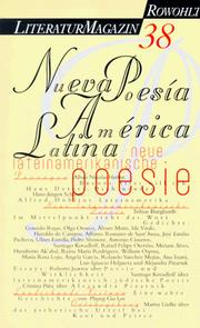 Cover of: Neue lateinamerikanische Poesie =: Nueva poesía América Latina