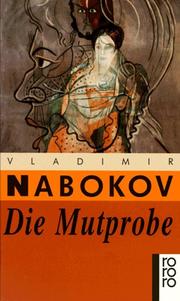 Cover of: Die Mutprobe. by Vladimir Nabokov