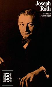 Cover of: Joseph Roth by Helmuth Nürnberger