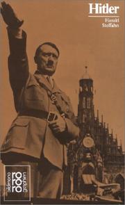 Cover of: Adolf Hitler: in Selbstzeugnissen und Bilddokumenten