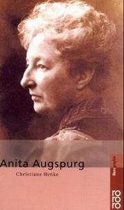 Cover of: Anita Augspurg