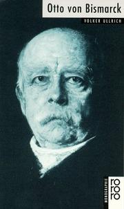 Cover of: Otto von Bismarck