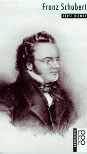 Cover of: Franz Schubert by Ernst Hilmar