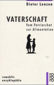 Cover of: Vaterschaft by Dieter Lenzen