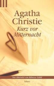 Cover of: Kurz vor Mitternacht. by Agatha Christie