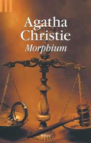 Cover of: Morphium. by Agatha Christie