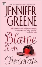 Cover of: Blame It On Chocolate