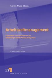 Cover of: Arbeitszeitmanagement.