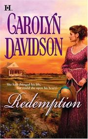 Cover of: Redemption by Carolyn Davidson