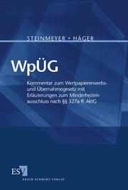 Cover of: WpÜG by Roland Steinmeyer